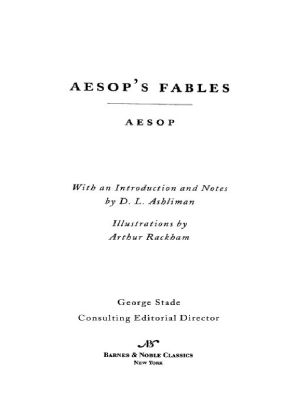 [Barnes & Noble Classics 01] • Aesop's Fables